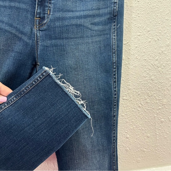 MadeWell 10" Roadtripper Skinny Raw Hem Ankle Jeans Size 26 - Picture 3 of 8